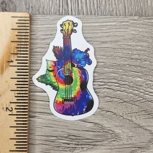 10/$10 Guitar Hippie Colorful 70s Vibe Stickers
